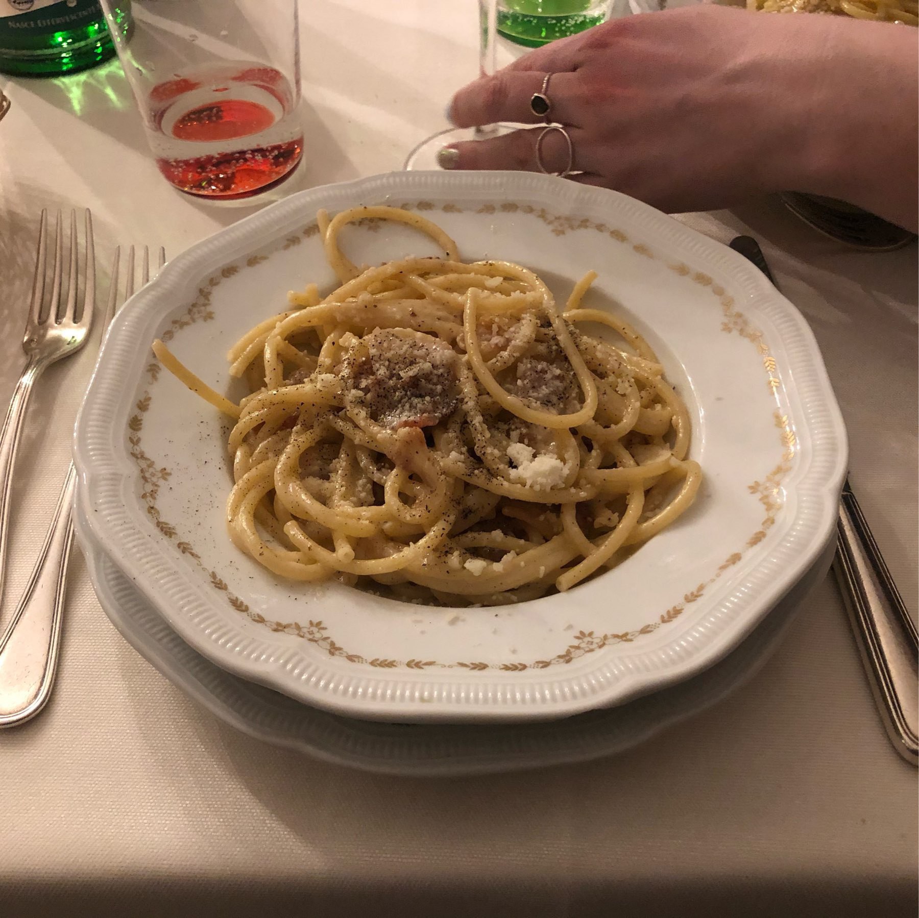Spaguetti carbonara